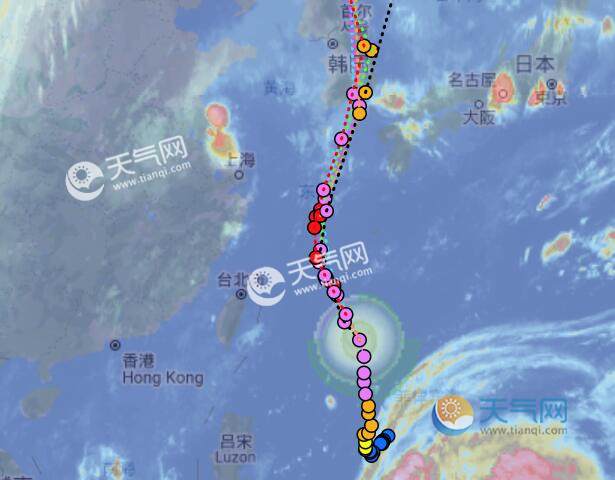 9号台风实时路径最新