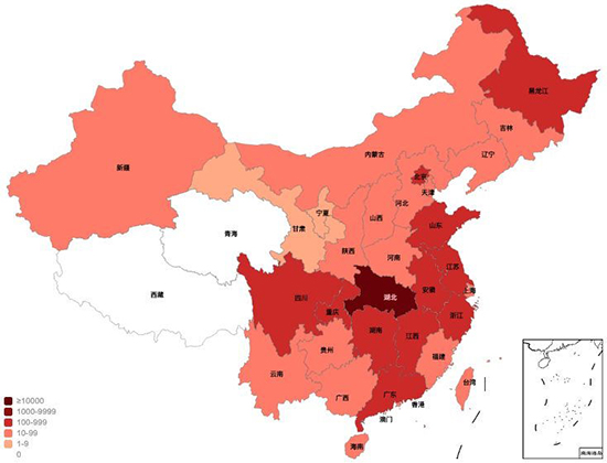 疫情分布地图最新今天